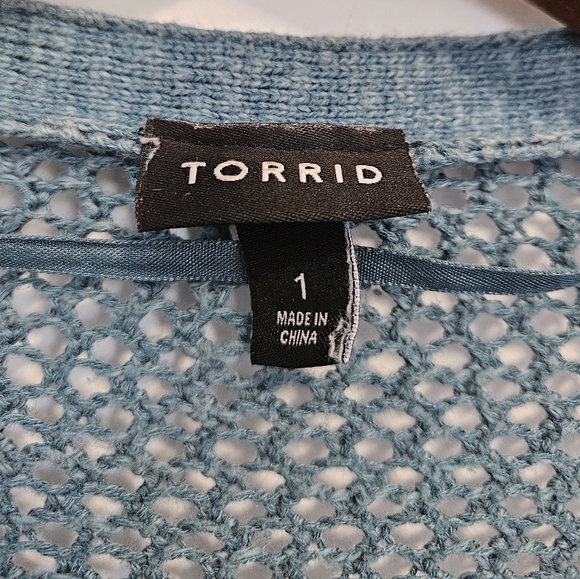 Torrid Lightweight Knit Cardigan - Size US 1X - Picture 4 of 6
